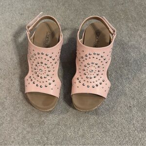 Pink Studded Women's Sandals